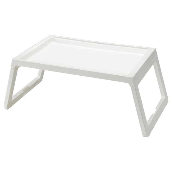 KLIPSK - Bed tray, white - best price from Maltashopper.com 00258882