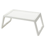 KLIPSK bed tray, white, 56x36 cm