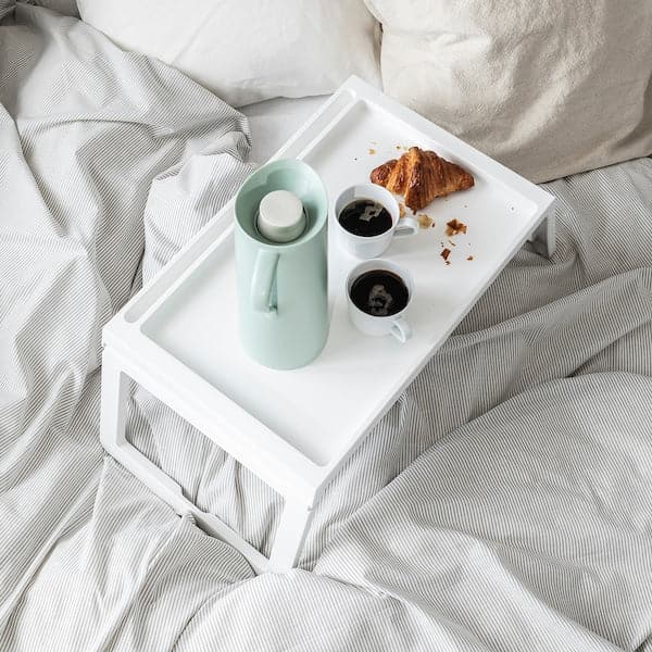 Ikea KLIPSK - Bed tray, white