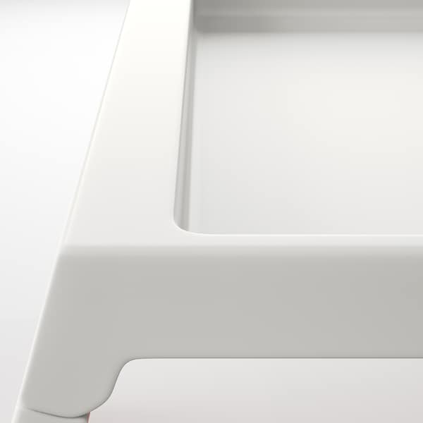 Ikea KLIPSK - Bed tray, white