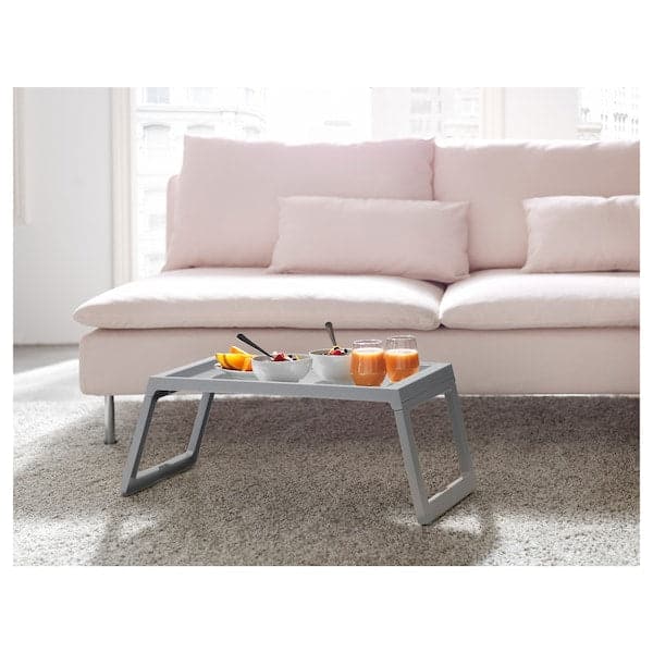 Ikea KLIPSK - Bed tray, grey ,