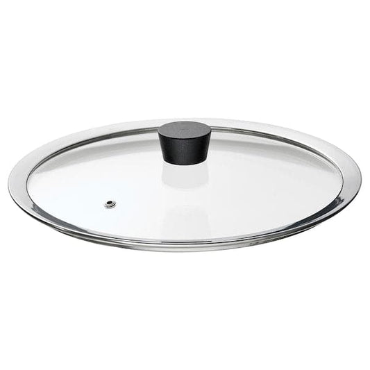 Ikea KLOCKREN - Pan lid, glass, 29 cm