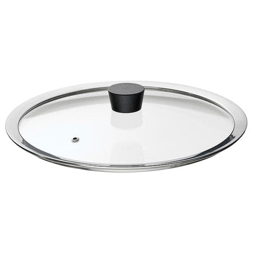 KLOCKREN - Pan lid, glass, 29 cm