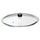 KLOCKREN - KLOCKREN Pan lid, glass, 33 cm