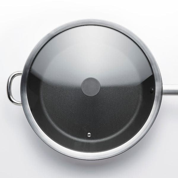 Ikea KLOCKREN - Pan lid, glass, 33 cm