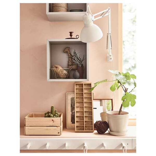 Ikea KNAGGLIG - Box, pine, 23x31x15 cm