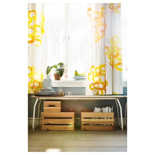 Ikea KNAGGLIG - Box, pine, 46x31x25 cm