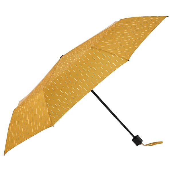 KNALLA - Umbrella, foldable yellow