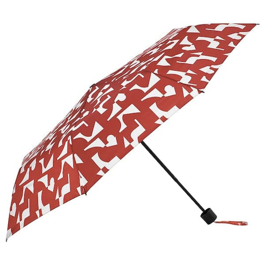 Ikea KNALLA - Umbrella, foldable red
