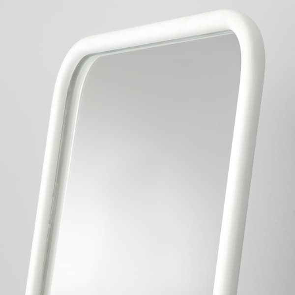Ikea KNAPPER - Standing mirror, white, 48x160 cm