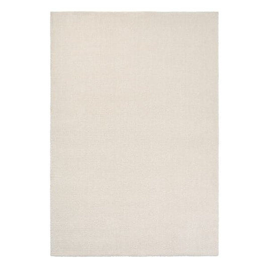 KNARDRUP - Rug, low pile, white, 133x195 cm - best price from Maltashopper.com 90492606