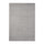 KNARDRUP Rug, low pile - light grey 133x195 cm , 133x195 cm