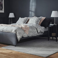KNARDRUP - Rug, low pile, light grey, 200x300 cm - best price from Maltashopper.com 40492595