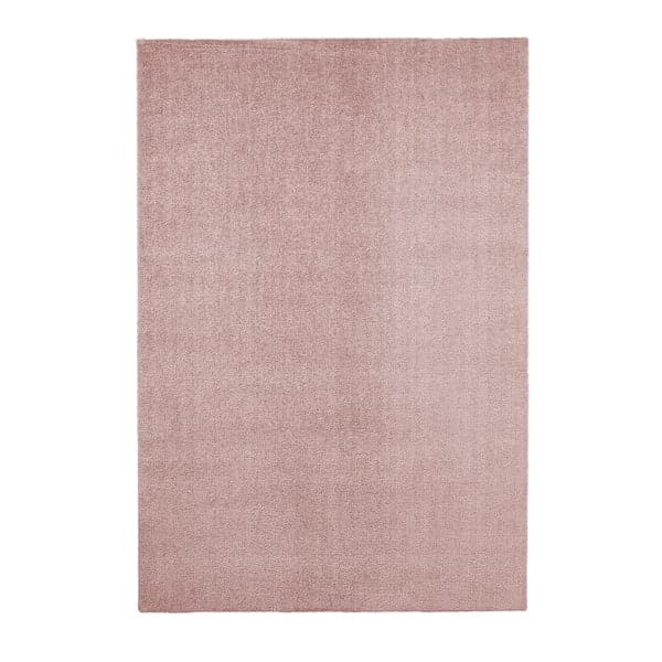 KNARDRUP Carpet, short hair - pale pink 133x195 cm , 133x195 cm - best price from Maltashopper.com 50492613