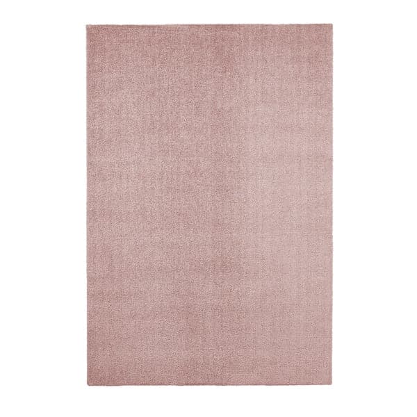 KNARDRUP - Rug, low pile, pale pink, 200x300 cm - best price from Maltashopper.com 90492611
