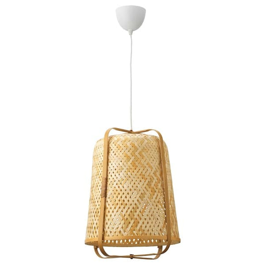 Ikea KNIXHULT - Pendant lamp, bamboo/handmade, 40 cm