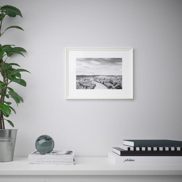 Ikea KNOPPÄNG - Frame, white, 30x40 cm