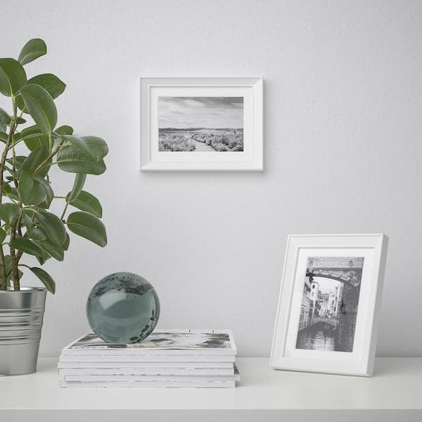 Ikea KNOPPÄNG - Frame, white, 13x18 cm