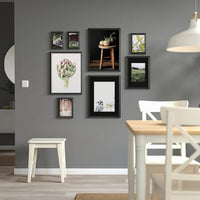 KNOPPÄNG - Frame with poster, set of 8, Life in the countryside - best price from Maltashopper.com 80560790