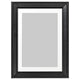 KNOPPÄNG frame, black, 13x18 cm