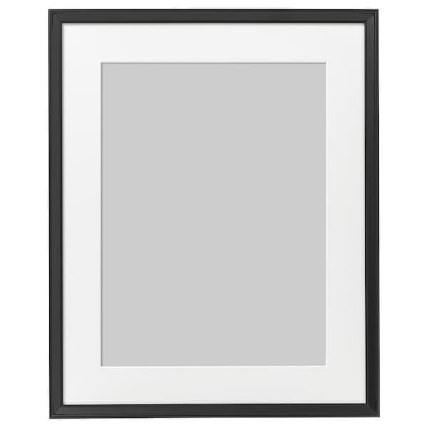 KNOPPÄNG - Frame, black, 40x50 cm - best price from Maltashopper.com 50387136