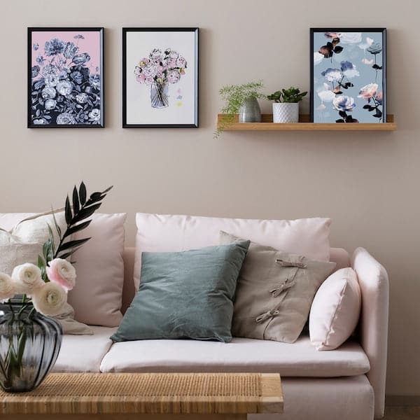 Ikea KNOPPÄNG - Frame, black, 40x50 cm