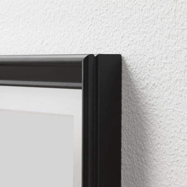 KNOPPÄNG - Frame, black, 40x50 cm - best price from Maltashopper.com 50387136