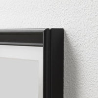 KNOPPÄNG - Frame, black, 50x70 cm - best price from Maltashopper.com 70387140