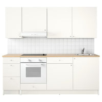 KNOXHULT Kitchen - white 220x61x220 cm , 220x61x220 cm - best price from Maltashopper.com 49180467