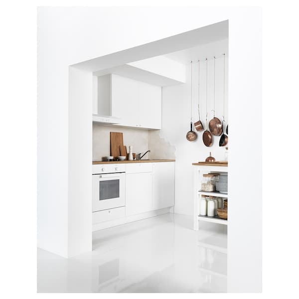 KNOXHULT Kitchen - white 180x61x220 cm , 180x61x220 cm - best price from Maltashopper.com 69180466