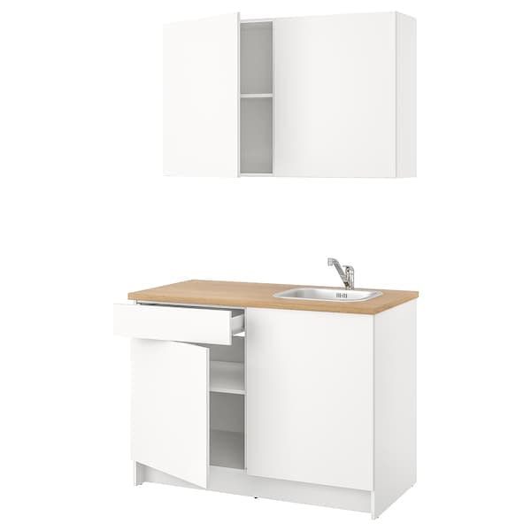 KNOXHULT Kitchen - white 120x61x220 cm , 120x61x220 cm