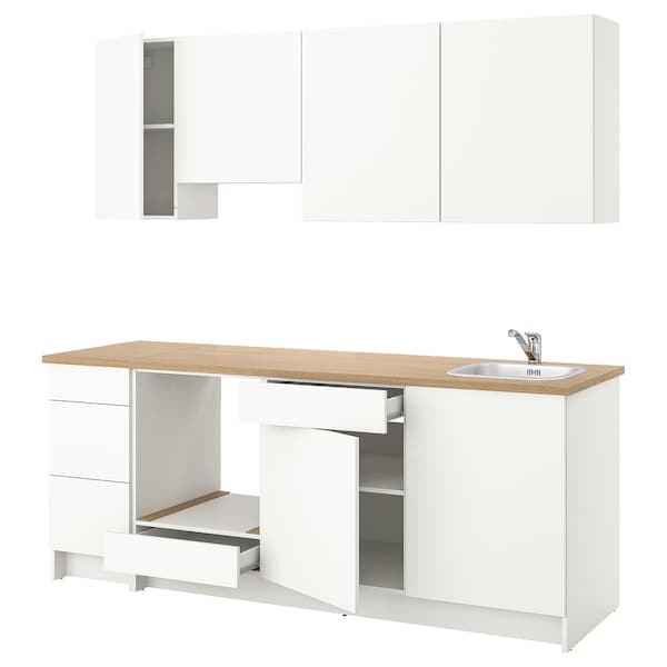 Ikea KNOXHULT Kitchen - white 220x61x220 cm , 220x61x220 cm