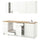 KNOXHULT kitchen, white, 220.0x220.0x61.0 cm