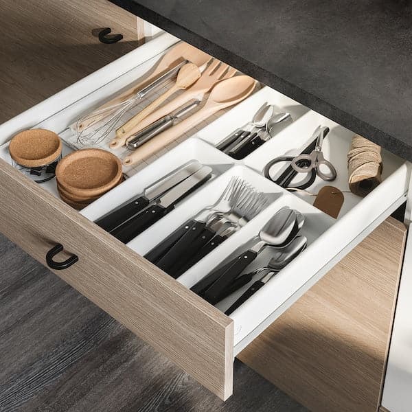 Ikea KNOXHULT Kitchen - grey wood effect 120x61x220 cm , 120x61x220 cm