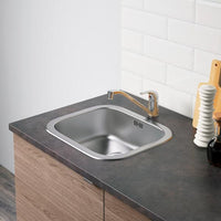 KNOXHULT Kitchen - grey wood effect 220x61x220 cm , 220x61x220 cm - Premium Kitchen & Dining Furniture Sets from Ikea - Just €529.99! Shop now at Maltashopper.com