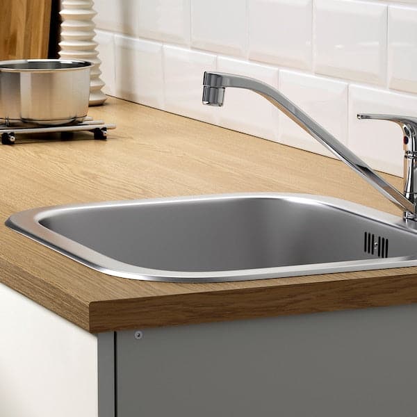 Ikea KNOXHULT - Base cabinet with doors and drawer, white, 180 cm