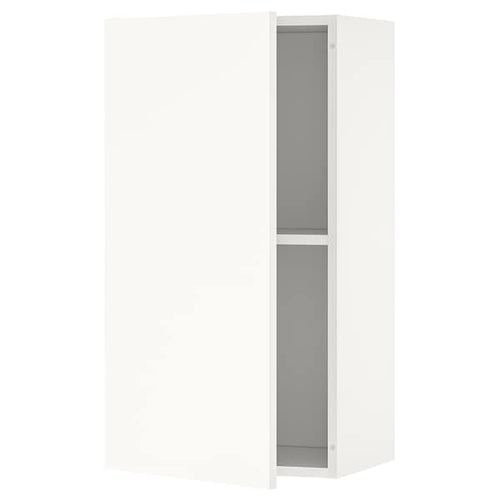 KNOXHULT - Wall cabinet with door, white, 40x75 cm