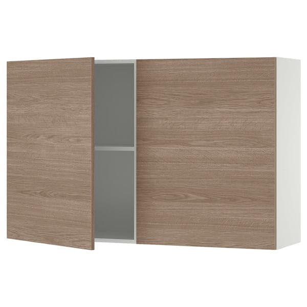 Ikea KNOXHULT Hanging with doors - wood/gray effect 120x75 cm , 120x75 cm