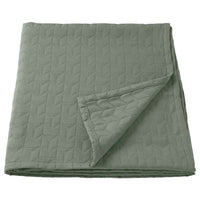 KÖLAX - Bedspread, grey-green, 230x250 cm - best price from Maltashopper.com 70513426