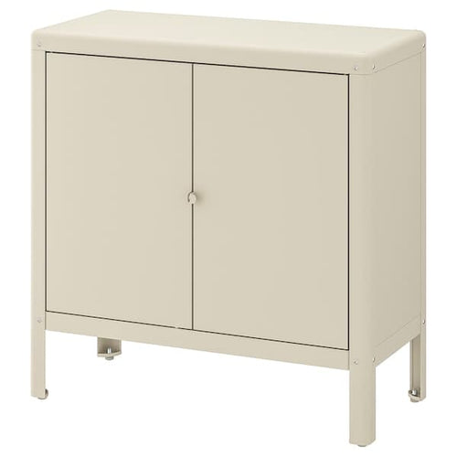 KOLBJÖRN cabinet in/outdoor, beige, 80x81 cm