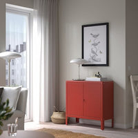 KOLBJÖRN - Cabinet in/outdoor, brown-red, 80x81 cm - best price from Maltashopper.com 90520746