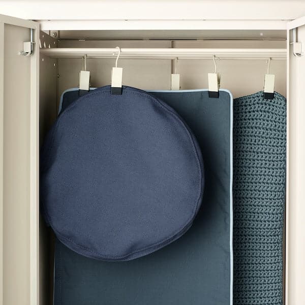 Ikea KOLBJÖRN - Shelving unit with 2 cabinets, beige, 171x37x161 cm