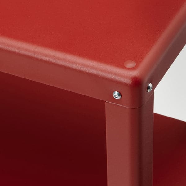 KOLBJÖRN - Shelving unit in/outdoor, brown-red, 80x81 cm - best price from Maltashopper.com 60520743