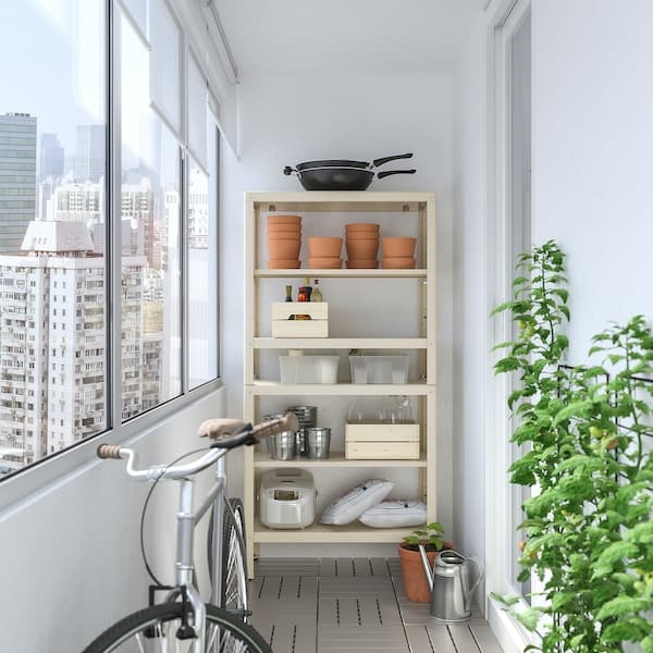 Ikea KOLBJÖRN - Shelving unit in/outdoor, 80x35x162 cm