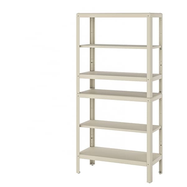 KOLBJÖRN - Shelving unit in/outdoor, 80x35x162 cm