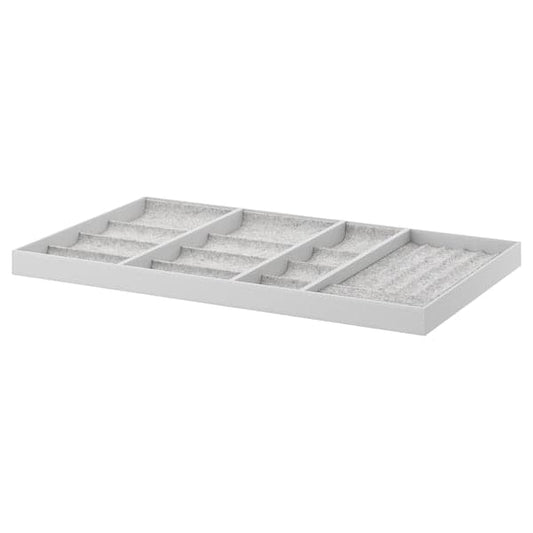 KOMPLEMENT - Insert for pull-out tray, light grey, 100x58 cm - best price from Maltashopper.com 09277843