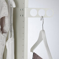 KOMPLEMENT - Valet hanger, white, 17x5 cm - best price from Maltashopper.com 70256931