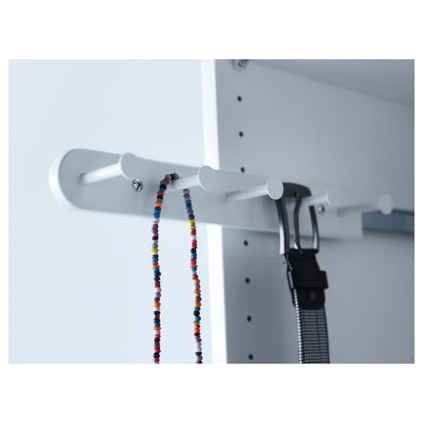 Ikea KOMPLEMENT - Pull-out multi-use hanger, white, 35 cm