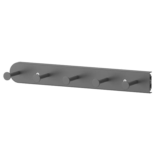 Ikea KOMPLEMENT - Pull-out multi-use hanger, dark grey, 35 cm