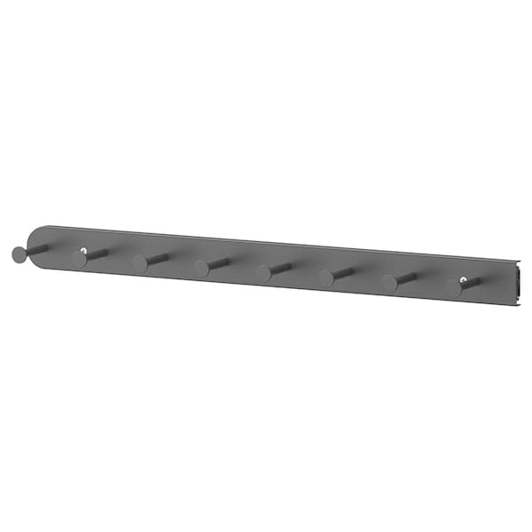 Ikea KOMPLEMENT - Pull-out multi-use hanger, dark grey, 58 cm